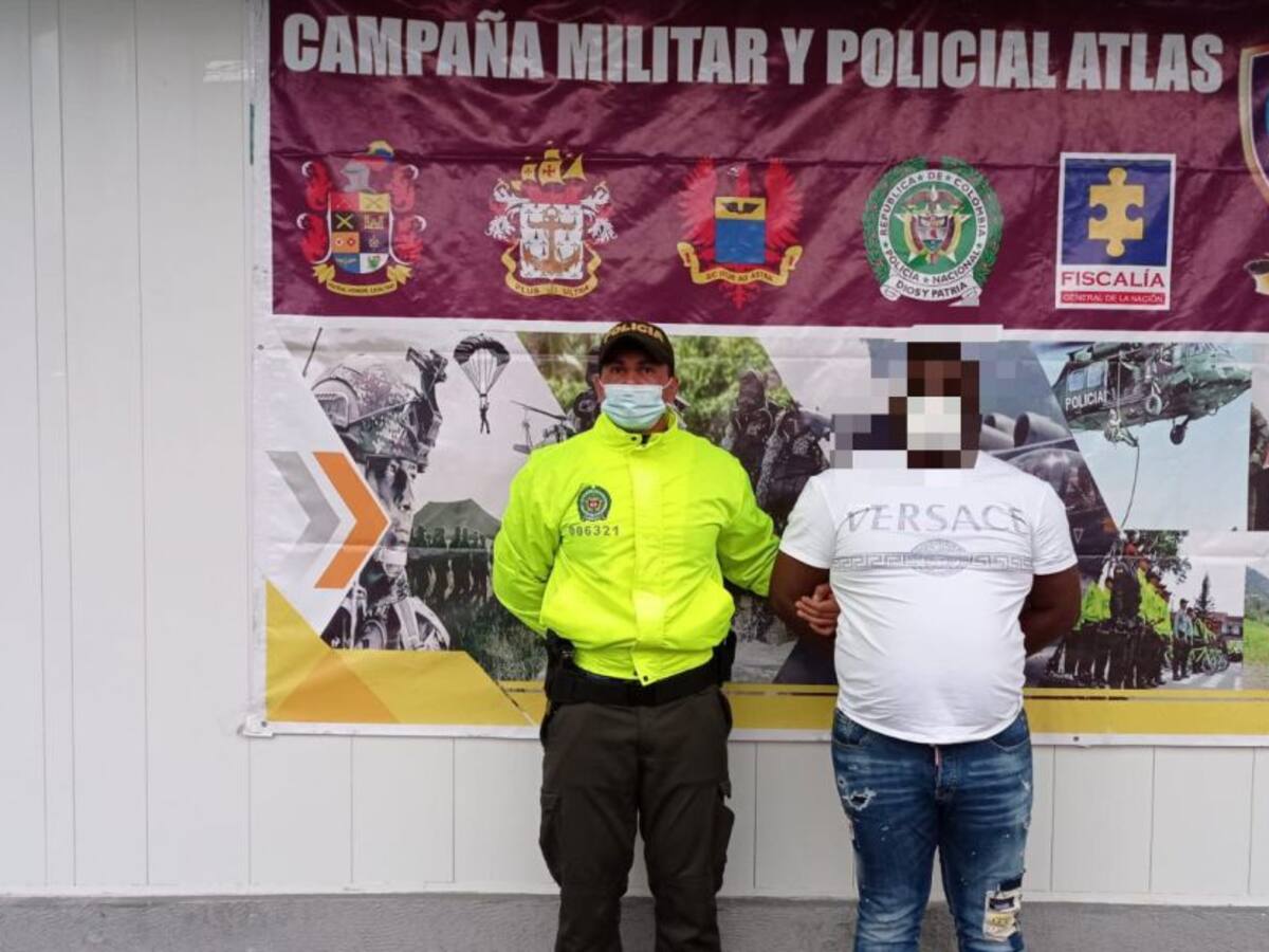 Cae presunto narcotraficante vinculado a las Guerrillas Unidas del Pacífico