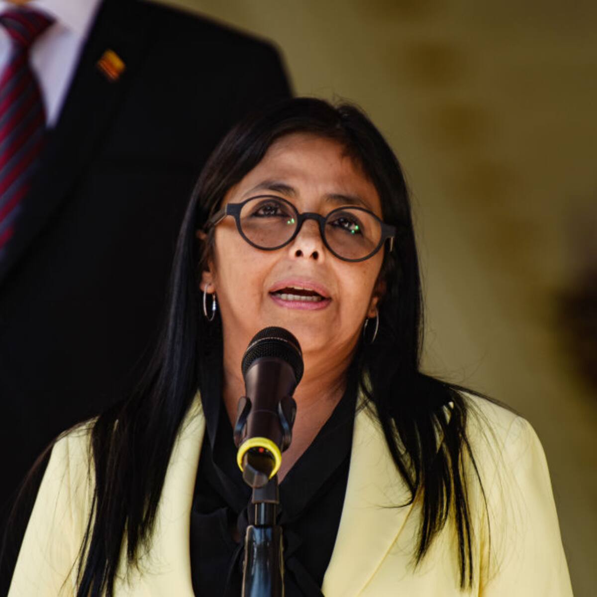 Delcy Rodríguez ya está en Países Bajos para participar en las audiencias sobre el Esequibo