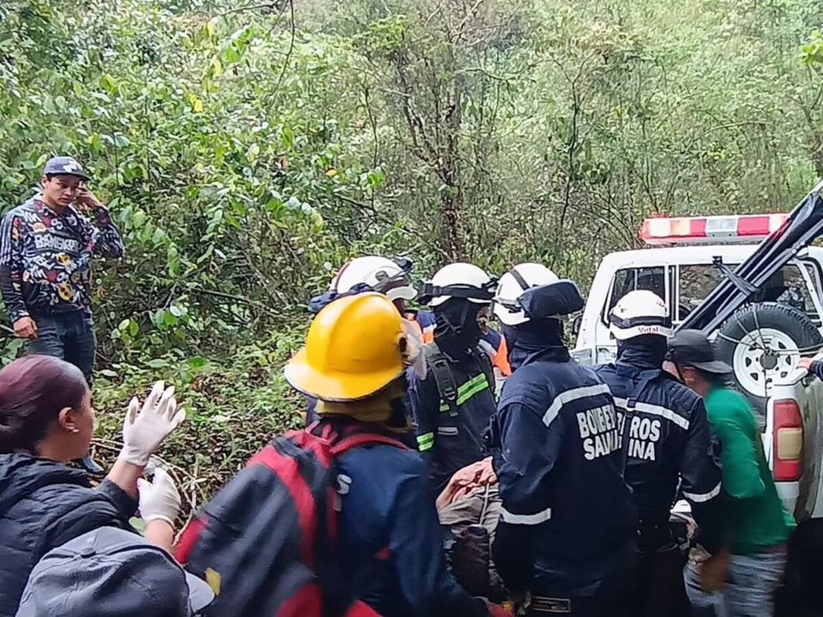 Una persona muerta y dos heridas, dejó grave accidente en zona rural de Salamina, Caldas