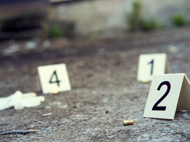 Imagen referencia escena del crimen. Foto: Getty Images