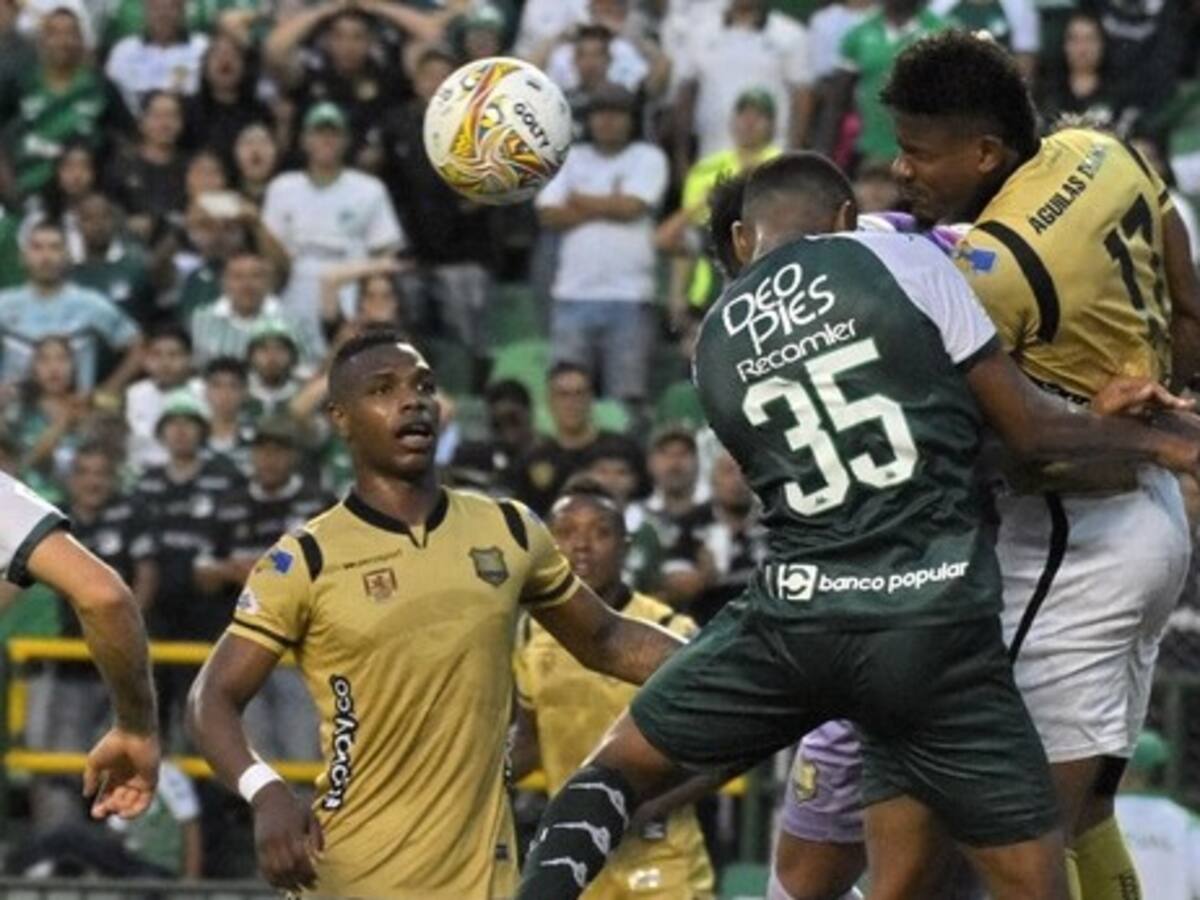 Águilas Doradas salva su invicto ante Deportivo Cali en el último suspiro