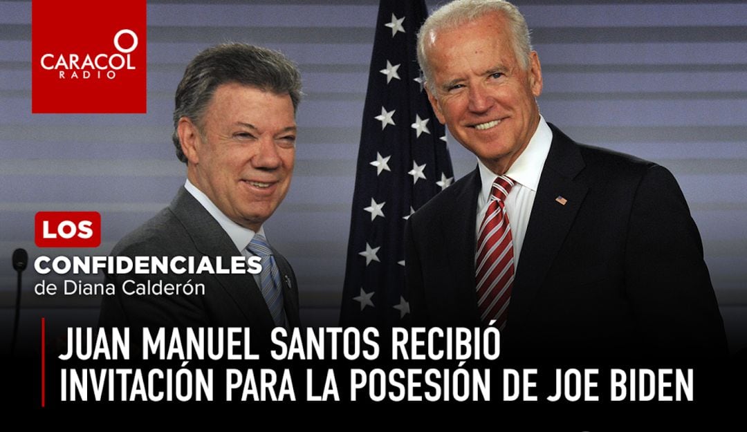 Juan Manuel Santos, Joe Biden