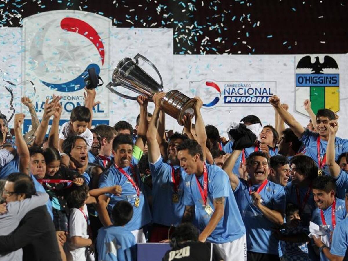 O'Higgins, campeón por primera vez en Chile