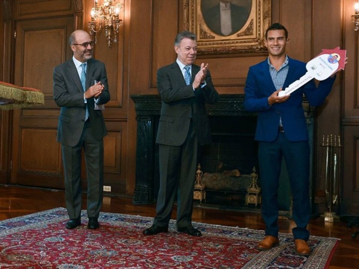 Eider Arévalo pide proyecto de vivienda para los deportistas del país