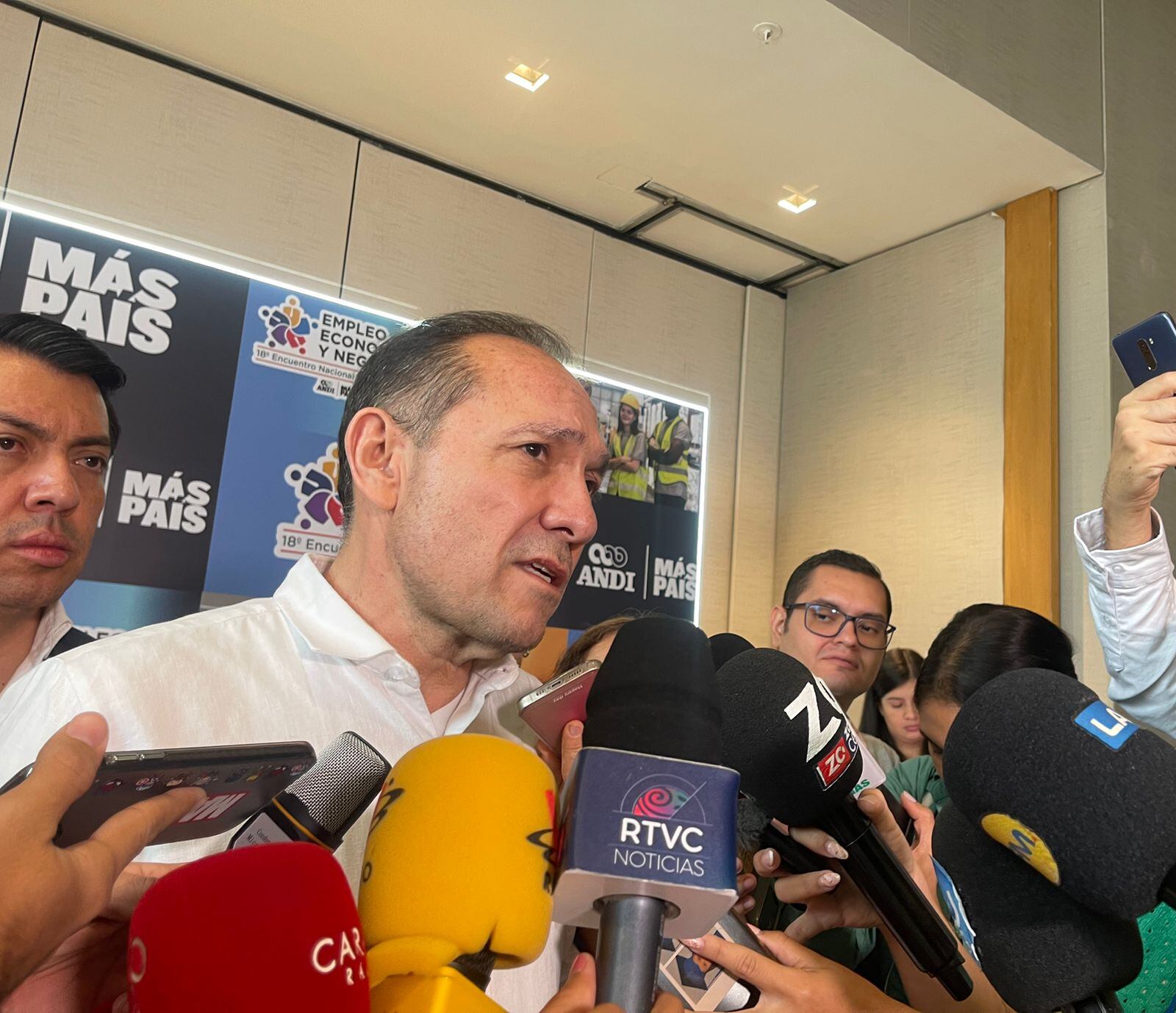 Ministro Sanguino en Barranquilla.