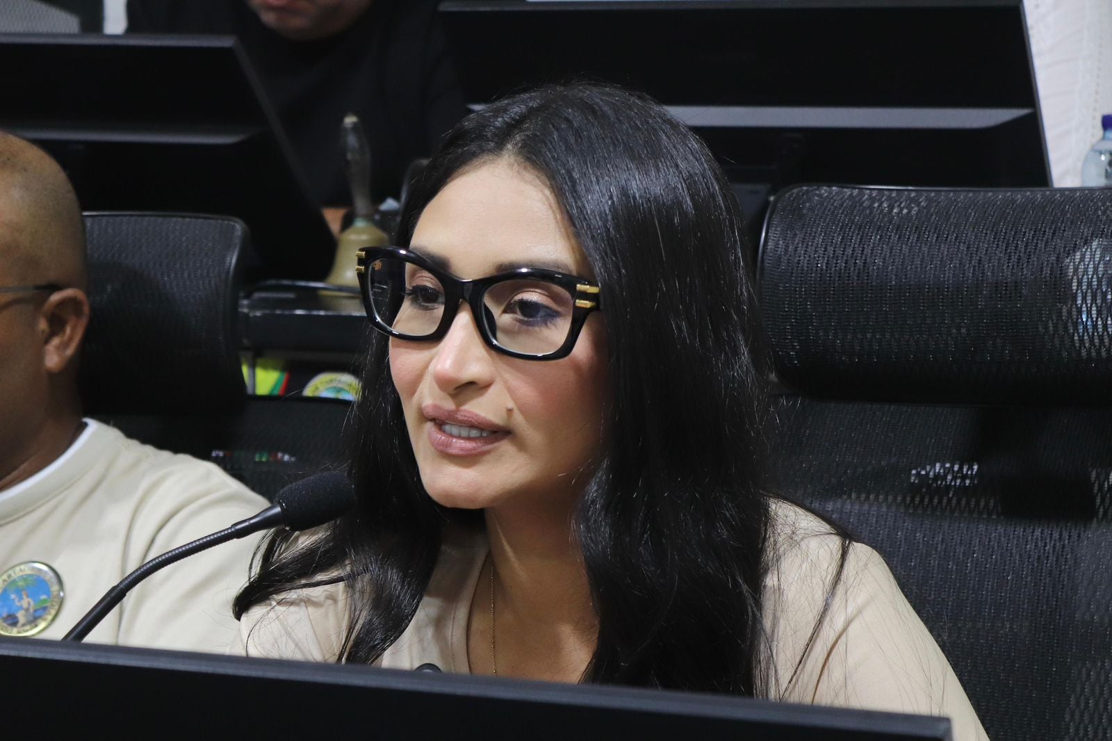 Yucelis Garrido, alcaldesa local. // Concejo Distrital