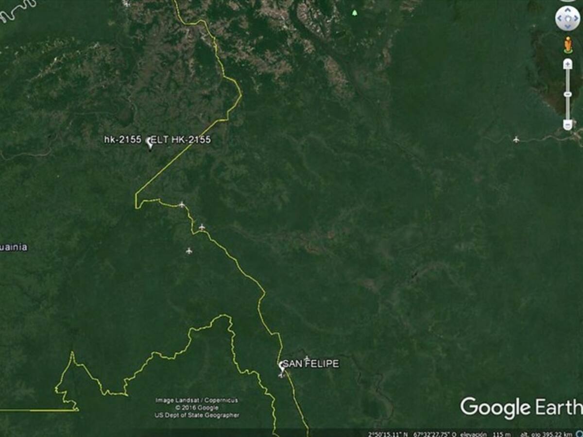 Ubicada la aeronave que se reportó como desaparecida en el departamento de Guainía