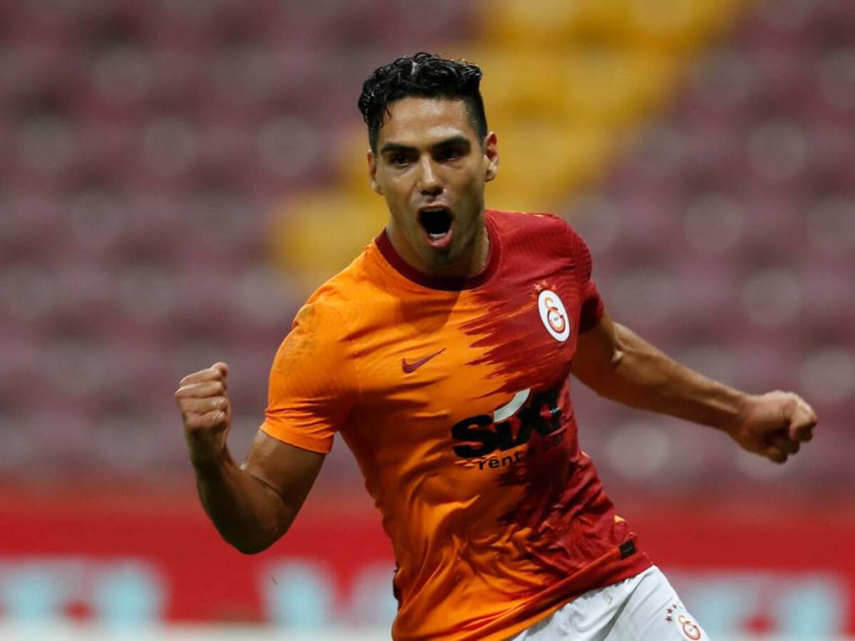 Doblete y asistencia de Falcao en la primera fecha de la Liga turca