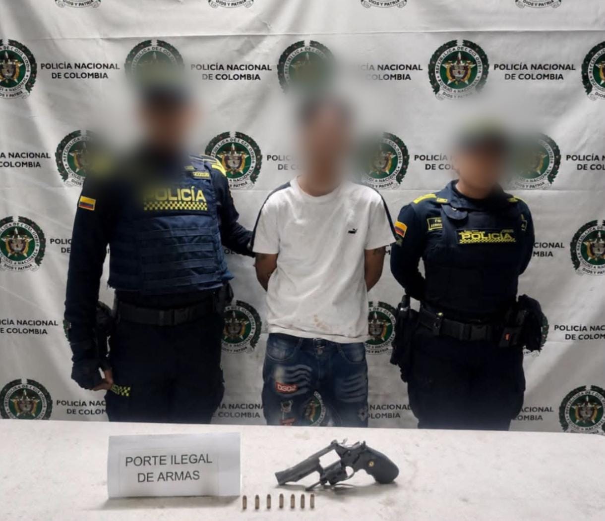 Alias 'Coquito'. // Policía de Bolívar