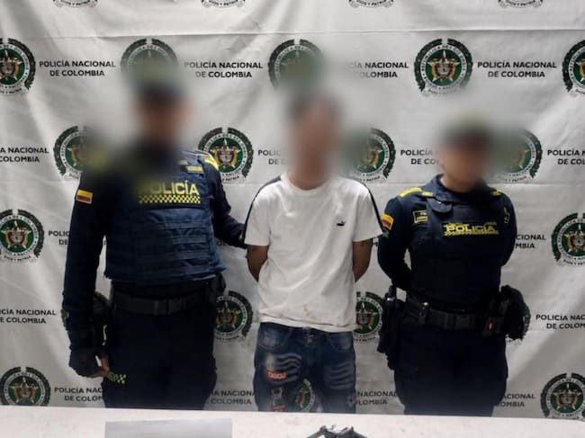 Alias 'Coquito'. // Policía de Bolívar