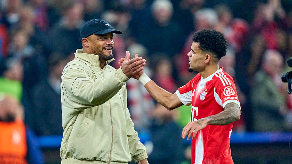 Especial pedido de Kompany a Luis Díaz, previo al PSG vs. Bayern Múnich en semis de Champions League