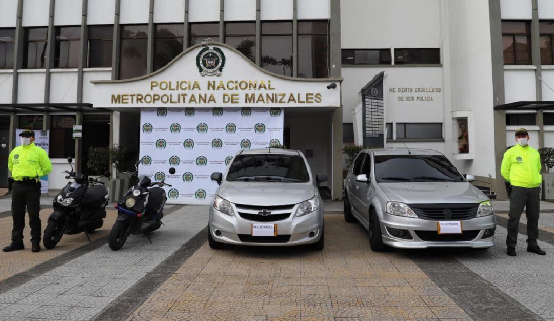 Vehículos incautados