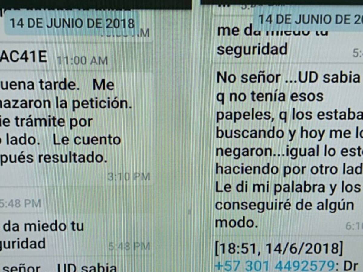 Los chats y audios que enredan a un magistrado