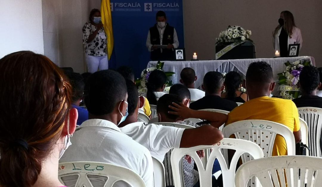 La ceremonia se llevó a cabo en el municipio de El Carmen de Bolívar