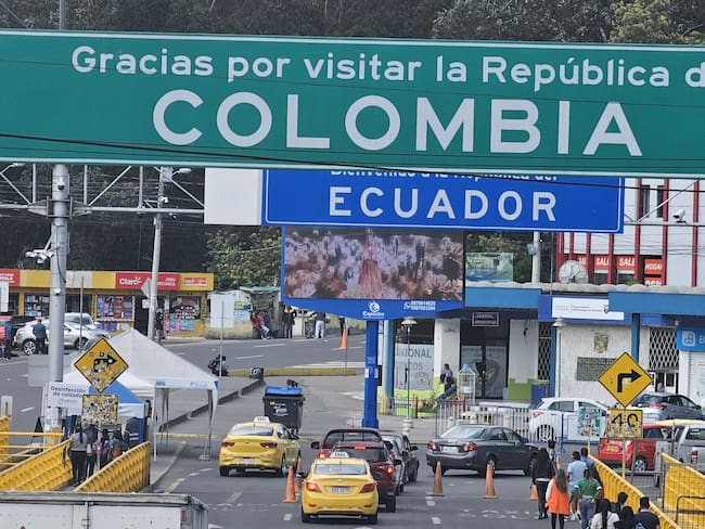 Frontera Colombia - Ecuador, Puente Internacional Rumichaca (Nariño) | Foto: Nariño