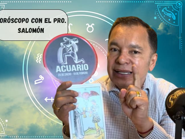Él es el profesor Salomón, experto en la lectura del Horóscopo y el Tarot (Crédito: Profesor Salomón) // imagen del horóscopo tomada de Getty Imagenes (Crédito: Surasak Suwanmake)