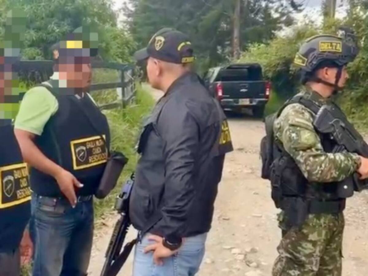 Gaula Militar rescató a dos personas secuestradas en zona rural de Popayán