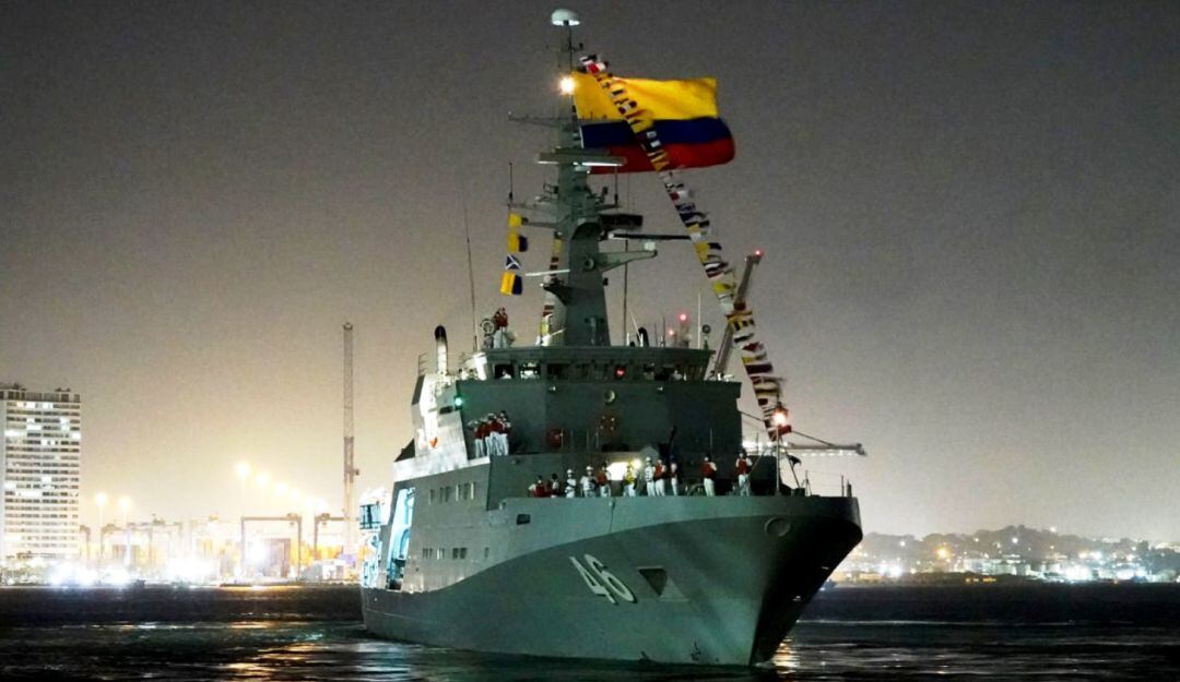 La Patrullera Oceánica será la encargada de representar a Colombia, además de impulsar la conmemoración del Bicentenario naval 2023