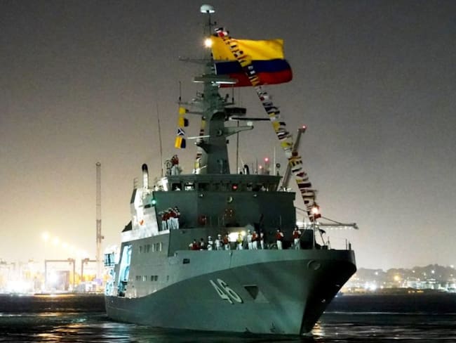 La Patrullera Oceánica será la encargada de representar a Colombia, además de impulsar la conmemoración del Bicentenario naval 2023
