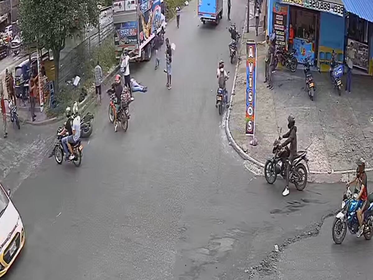 Una mujer perdió un brazo en un accidente de tránsito en Ibagué
