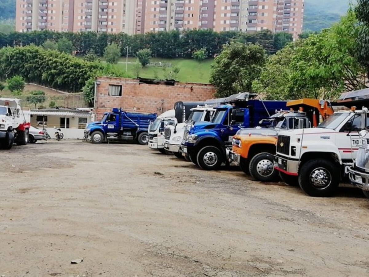 Preocupación en el gremio de los volqueteros