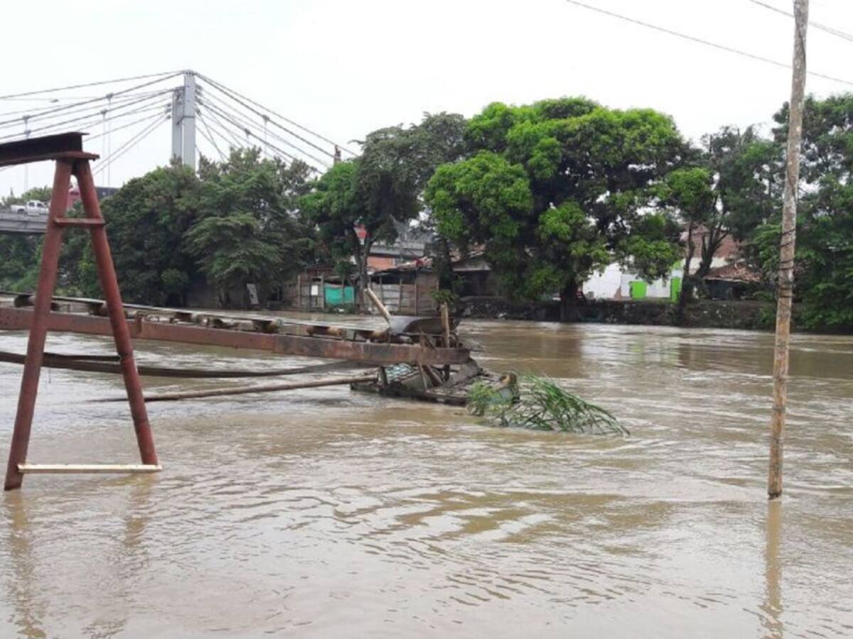 Alerta amarilla en Cali por aumento de caudal del río Cauca