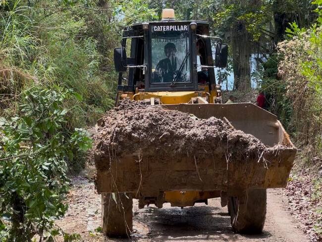Las lluvias en Piedecuesta tienen en vilo a 5.000 familias: hay vías afectadas por varios derrumbes