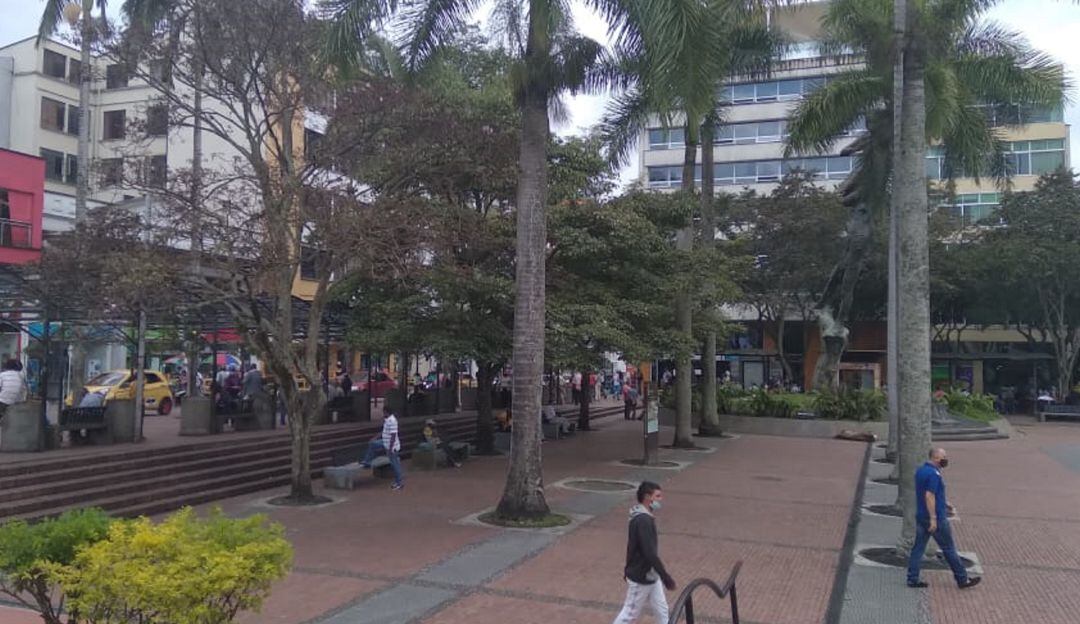 Plaza de Bolívar de Armenia 
