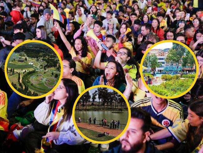 El IDRD dispondrá de pantallas gigantes en tres parques de Bogotá para ver la final de la Copa América. Foto: EFE, Caracol Radio.