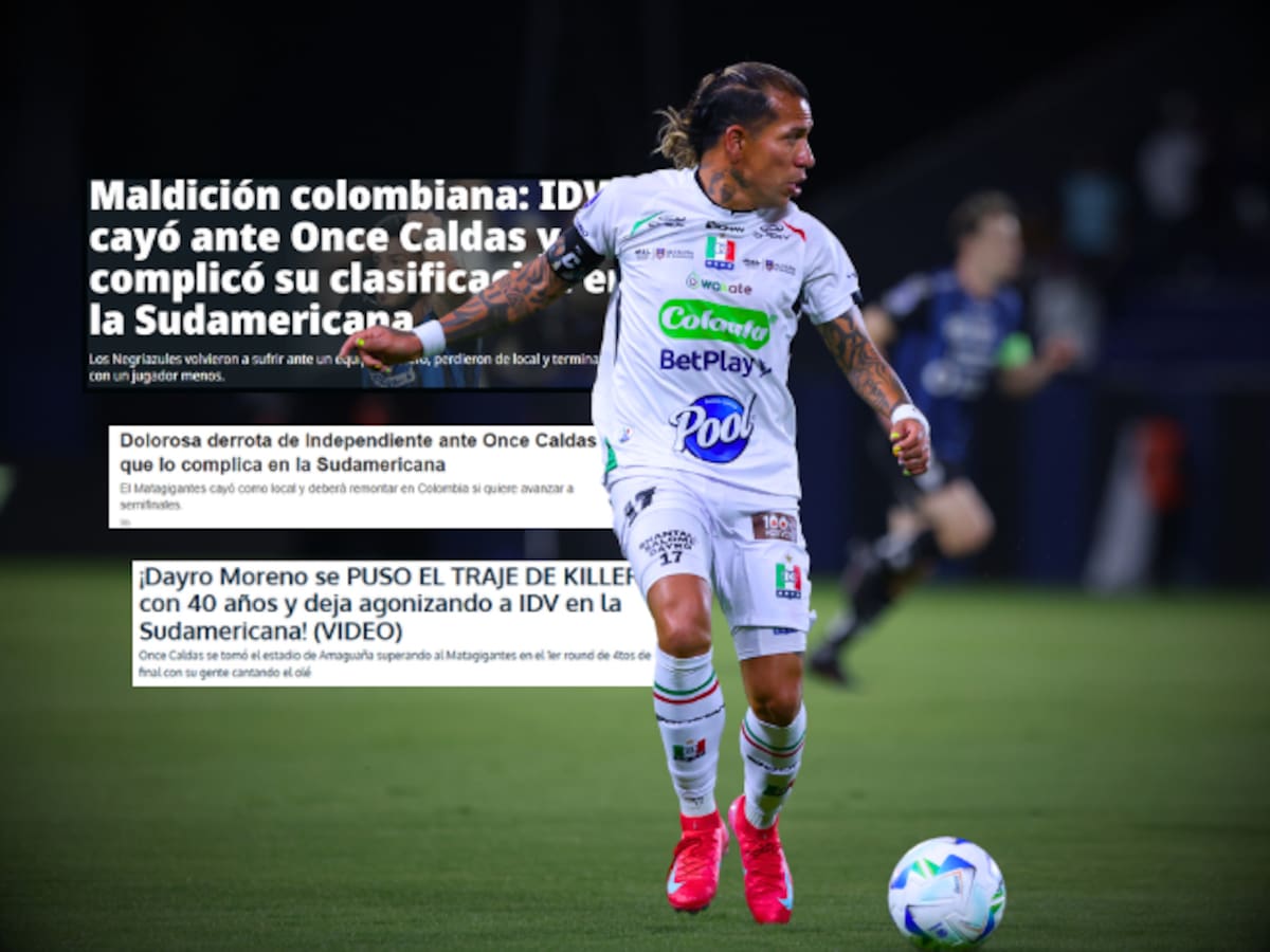 Así reaccionó la prensa ecuatoriana al doblete de Dayro Moreno: “con 40 años dejó agonizando a IDV”