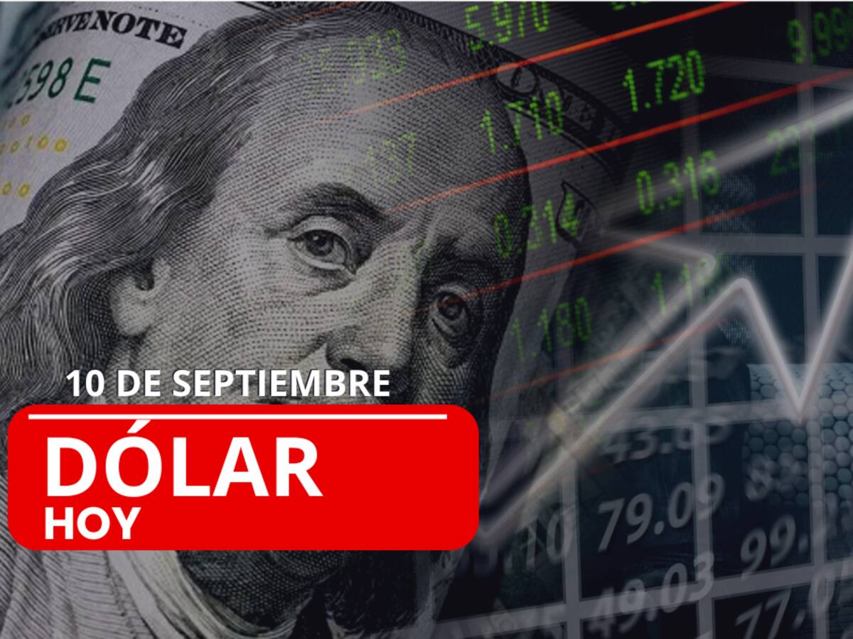 Dólar hoy 10 de septiembre: alcanza el nivel más alto en más de 10 meses