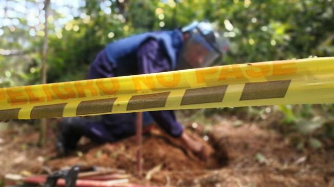 Los desminadores. 11.803 víctimas por minas antipersonal es el registro que tienen las autoridades colombianas