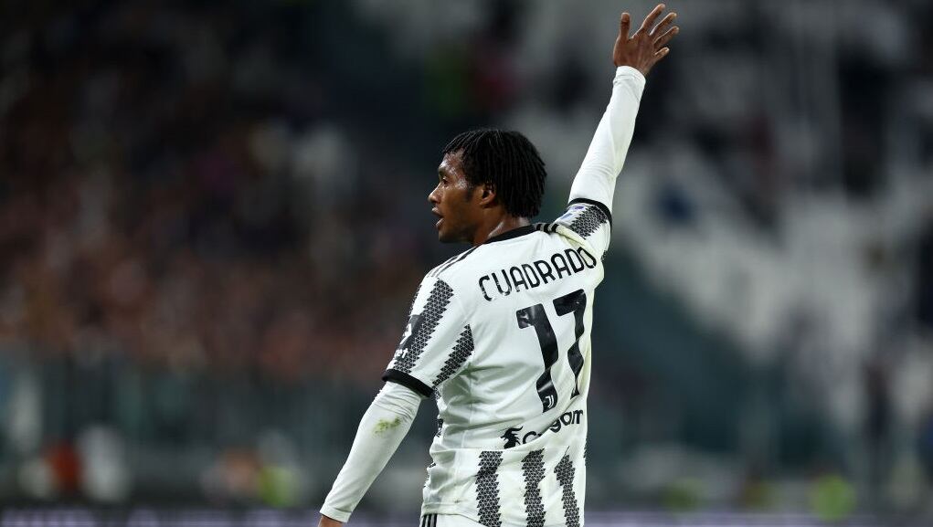 Juan Guillermo Cuadrado durante un partid con la Juventus (Photo by Marco Canoniero/LightRocket via Getty Images)
