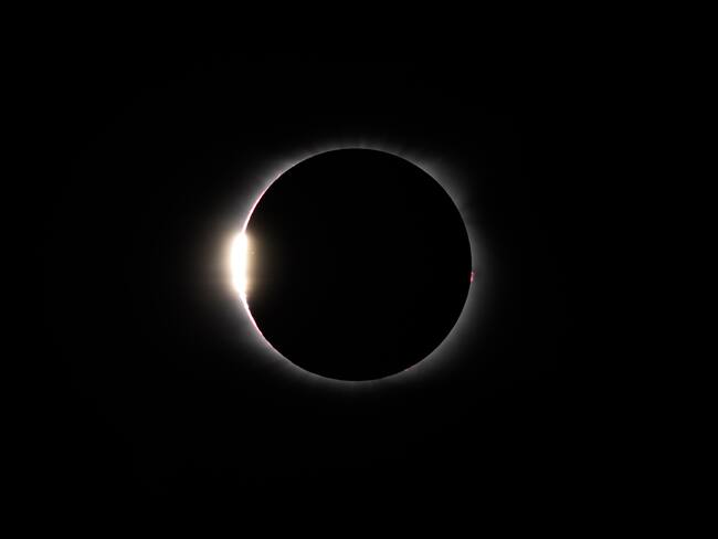 The Diamond Ring of the Total Solar Eclipse of August 21, 2017