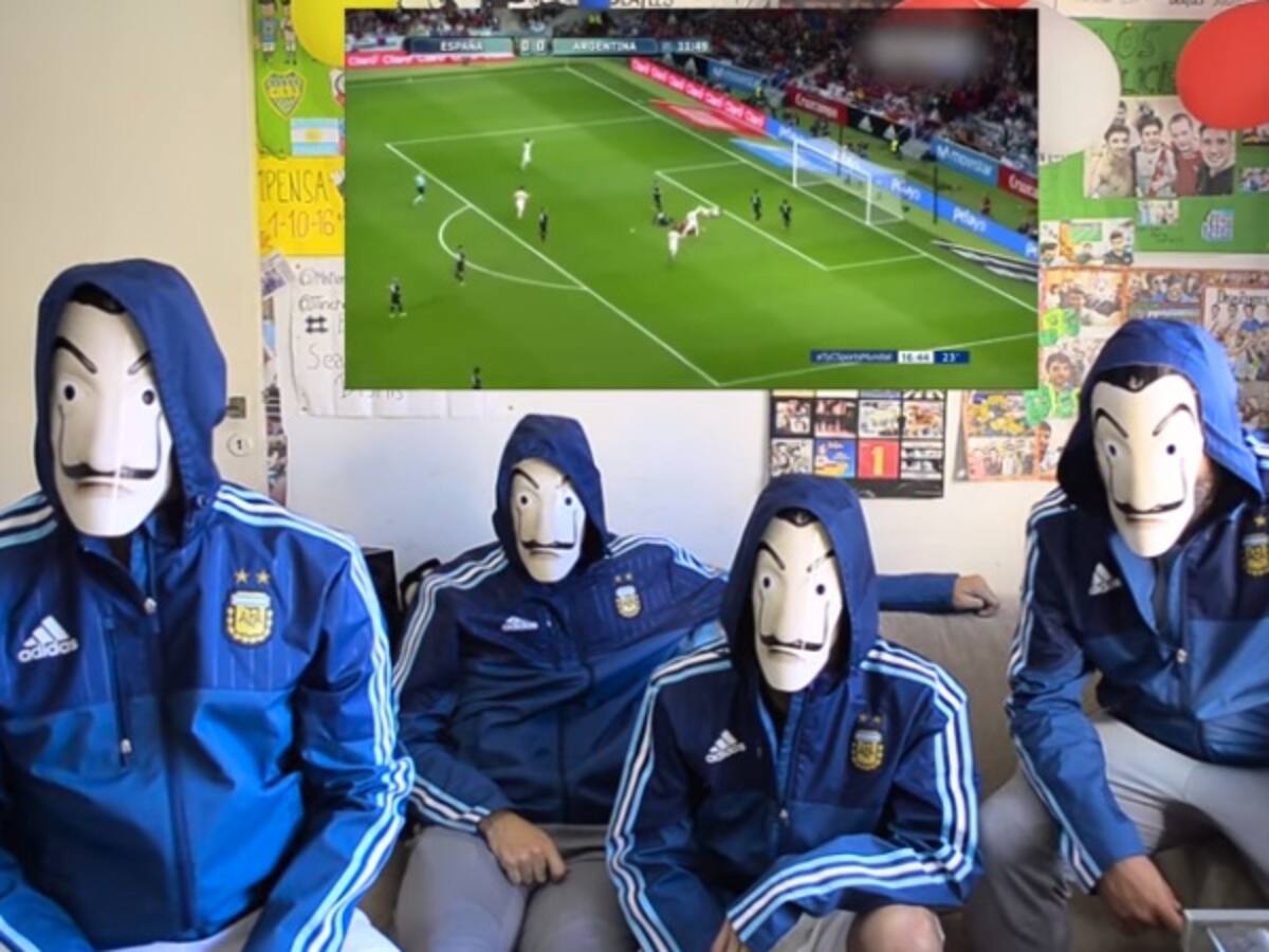 Parodia: 'La casa de papel' se burla de la goleada que sufrió Argentina