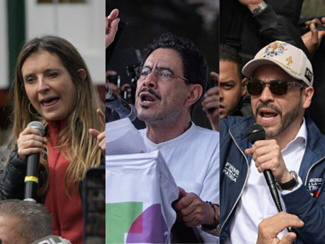 Cierres de campaña presidencial 2026: ciudades y fecha de Cépeda, Abelardo, Paloma y más. Getty Images