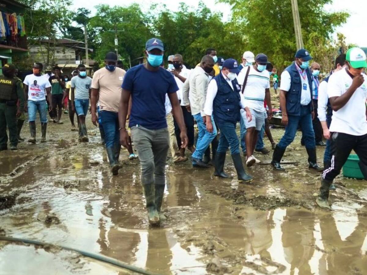 Defensoría del Pueblo pide al gobierno la reubicación de Boraudo, Chocó