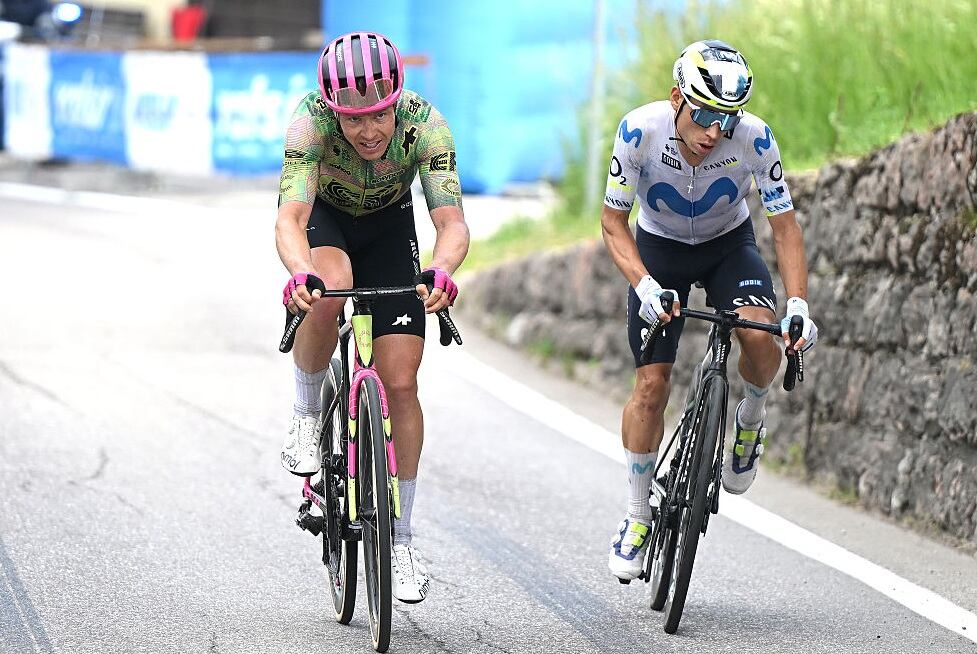 Michael Valgren y Einer Rubio / Getty Images