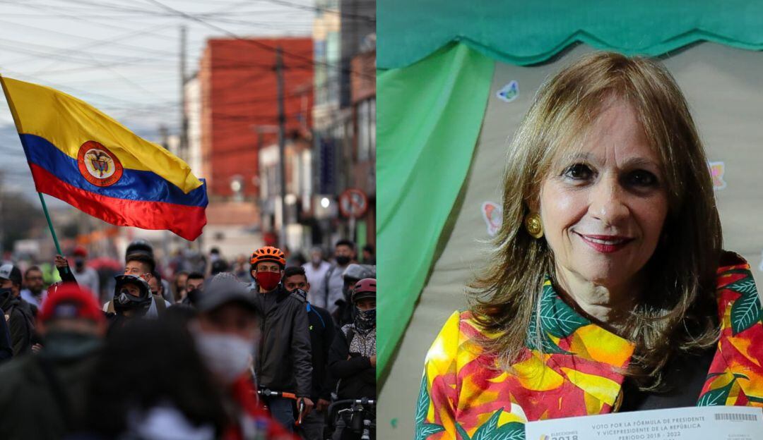 Angela María Robledo se refirió al paro nacional del 28 de abril.