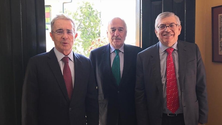 Uribe, Pastrana y Gaviria acordaron impulsar agenda legislativa común. Foto: La w