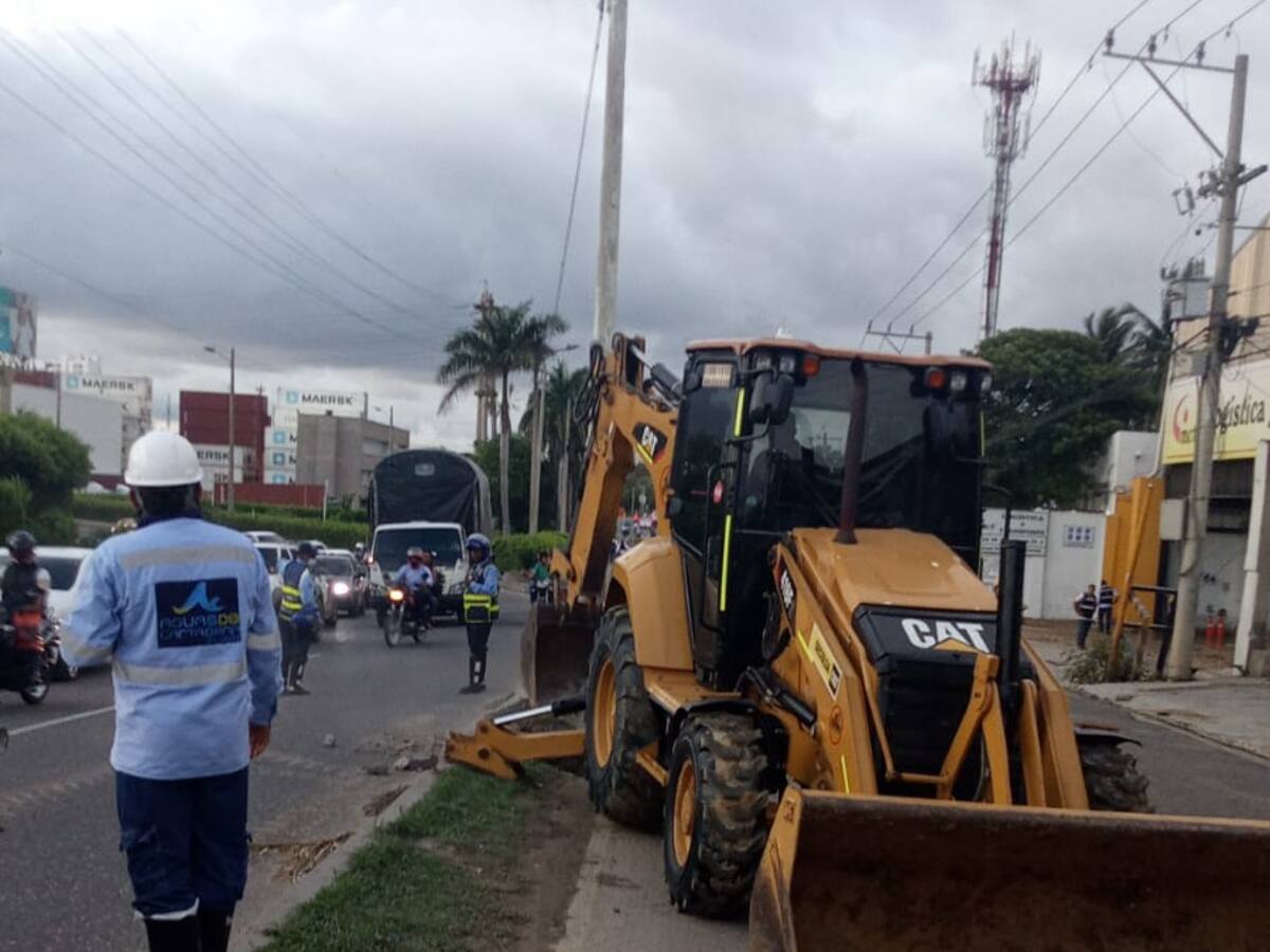 En Cartagena más de 100 barrios sin agua por daño en zona industrial
