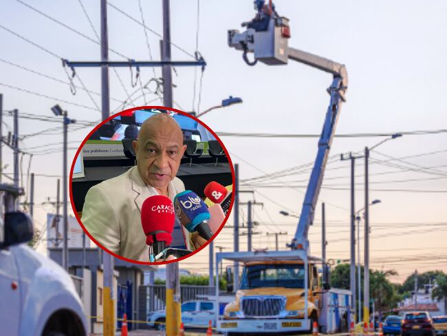 Imagen de referencia de energía y director de la CREG, Omar Prias./ Foto: Cortesía + Caracol Radio