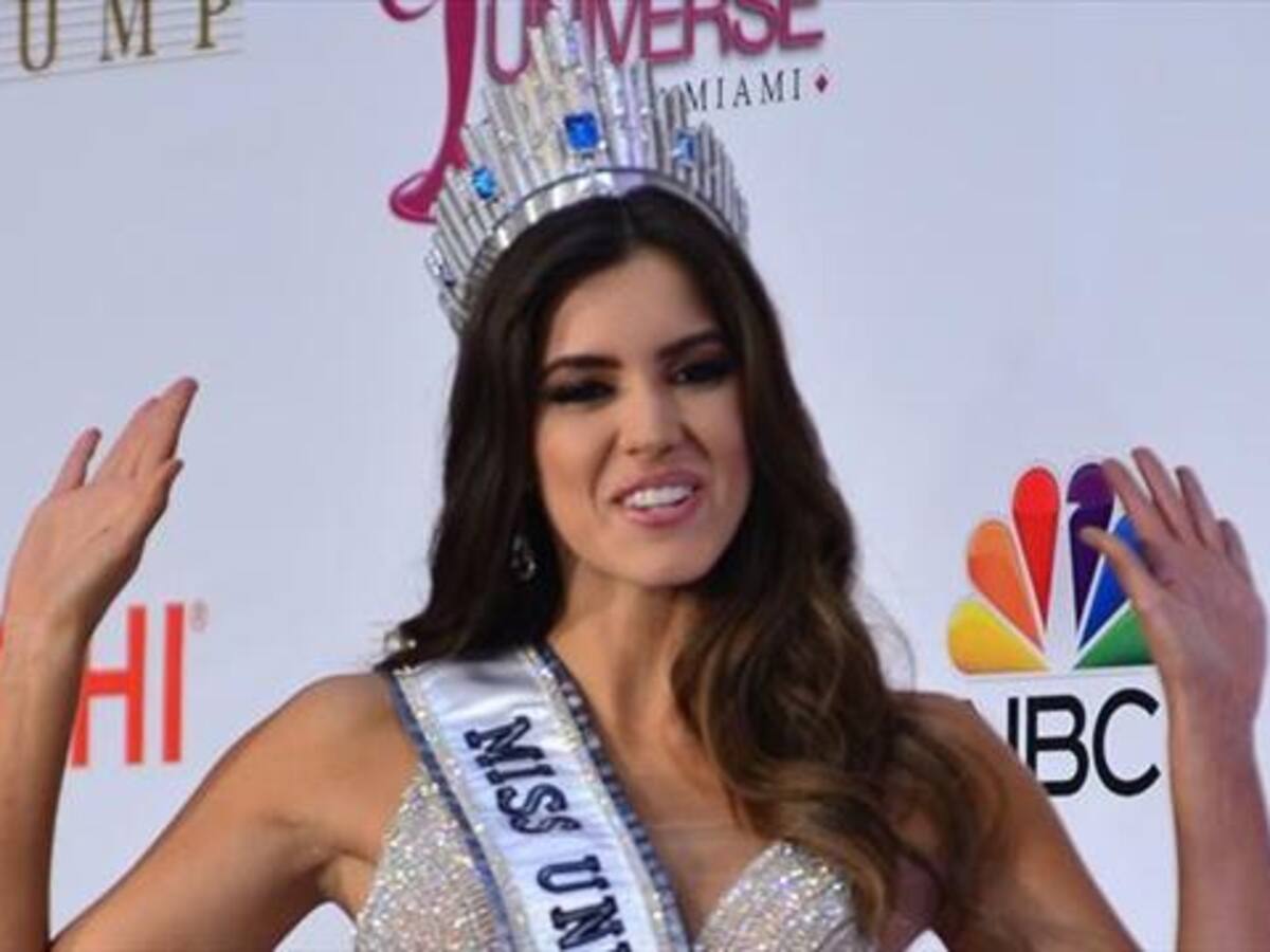 Miss Universo, Paulina Vega, visita a Medellín el jueves, 2 de julio