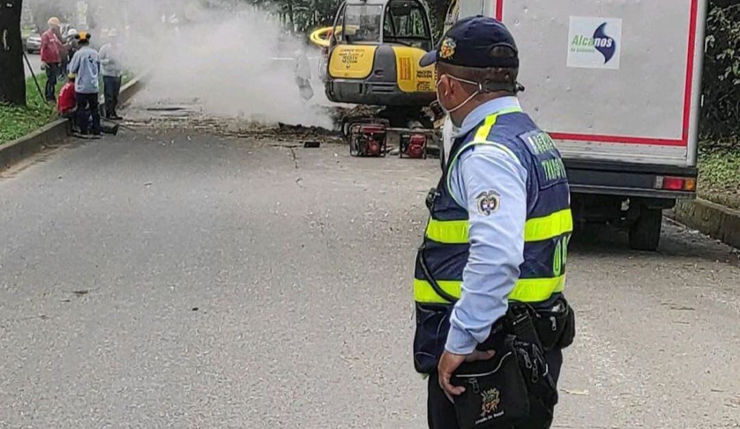 Fuga de gas en Ibagué