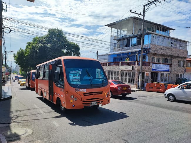 Busetas de servicio de público en Ibagué