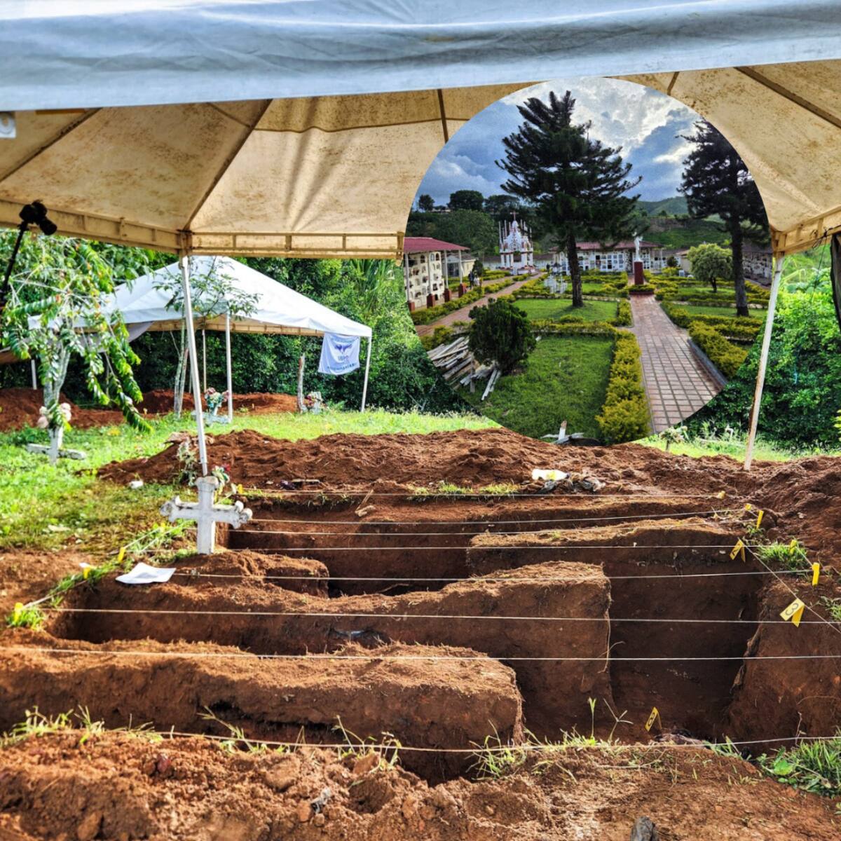 Entre el 10 y el 20 de junio, la UBPD realizará una intervención en el cementerio de Frontino
