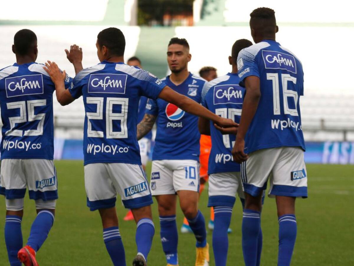 Millonarios cumplió en su debut en Liga y derrotó por la mínima a Envigado