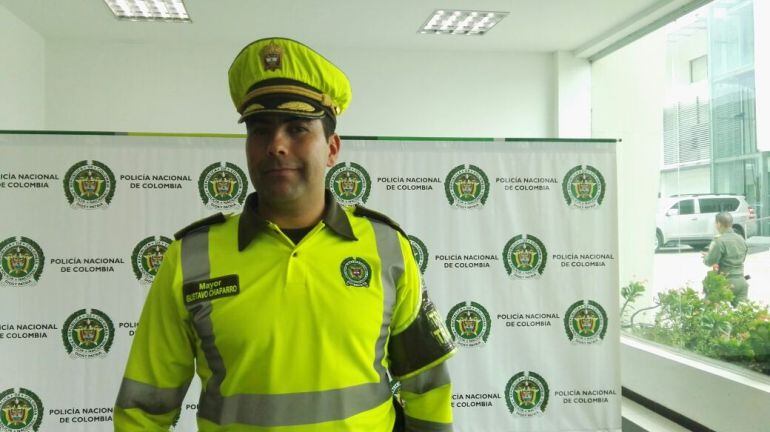 Mayor Gustavo Chaparro.