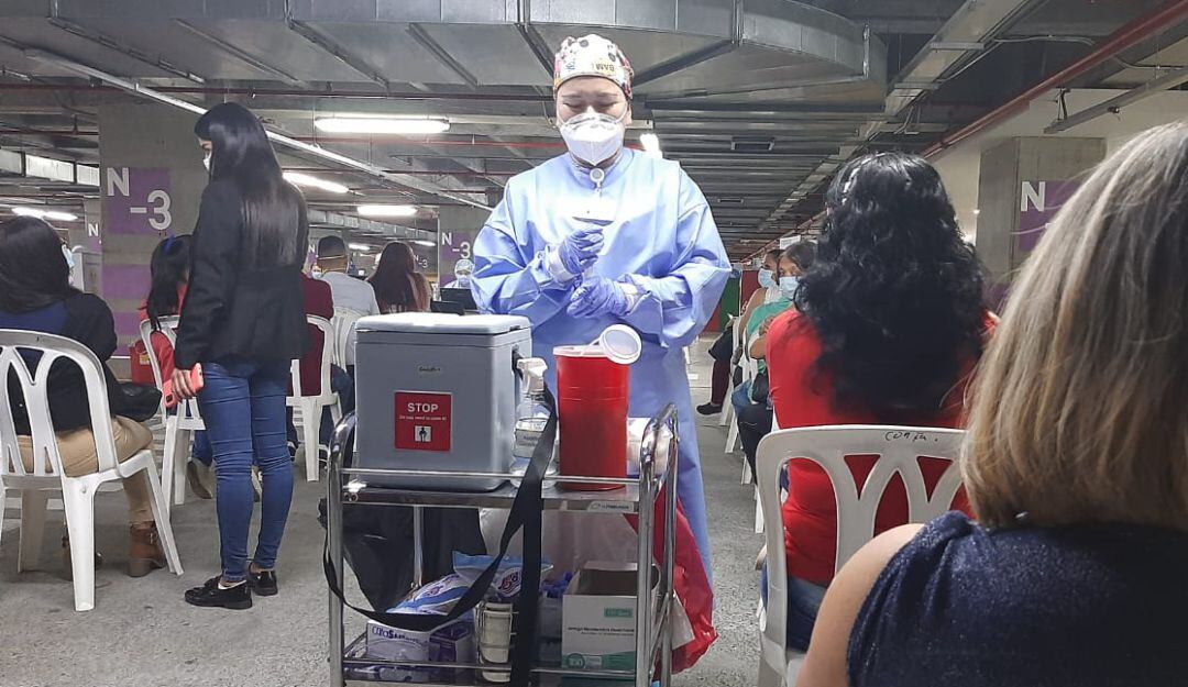 Proceso de vacunación contra la COVID-19