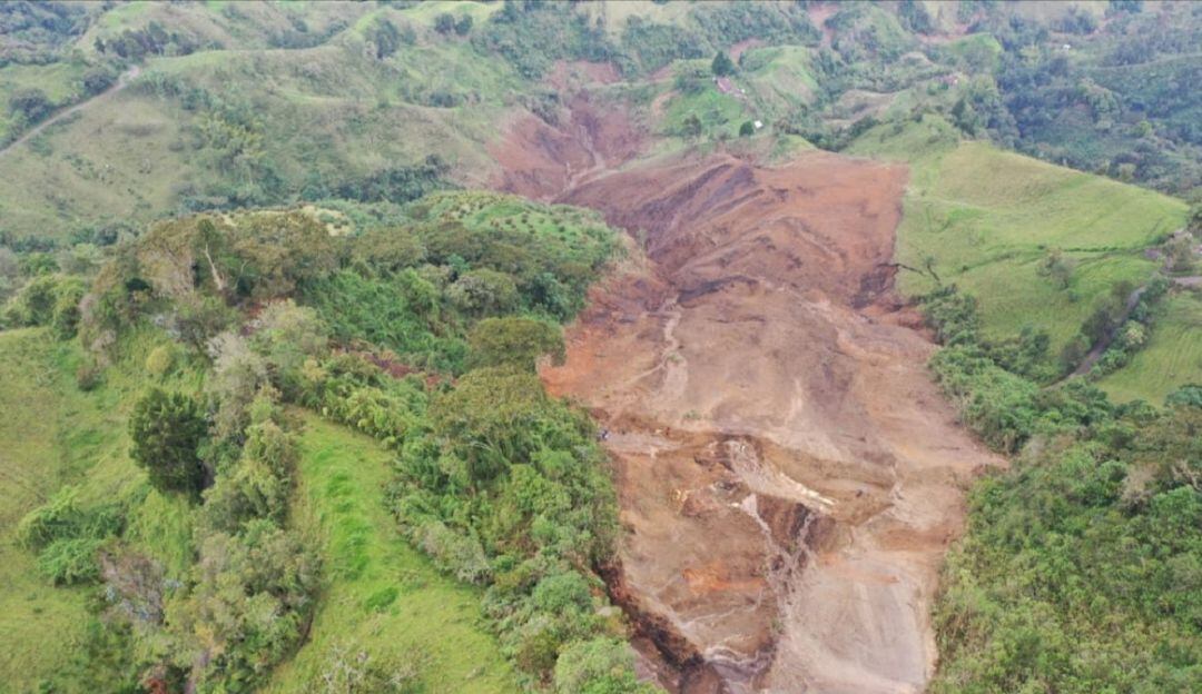 Derrumbe en Caldas
